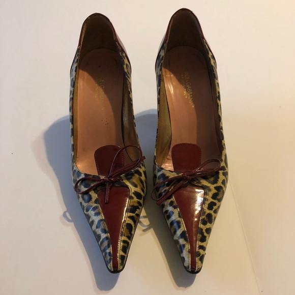 Dolce & Gabbana Shoes - Dolce and Gabbana leopard stilettos